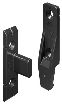 Partition Fastener Set EH SM Hos Mk.Black