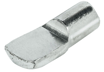 Shelf Support D7mm Spoon Plug Steel NP