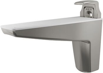 Moon Shelf Support 15-50mm Zinc Alloy/Plastic Mt.Nickel
