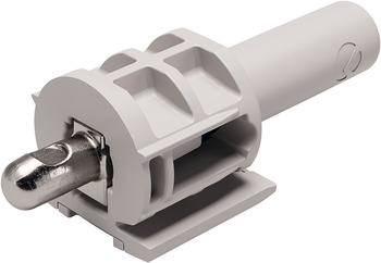 Kintai Edge Bore Shelf Support Zinc Alloy/Plastic Grey 282.84.504