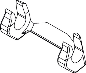 M540 110D Hinge 90D Angle Restrictor Plastic