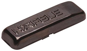 M310 Cvr Plt Qck-Hafele FO Steel Black NP