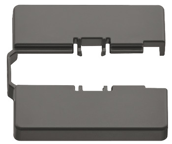 Cover Cap M.Plt-900mm Dr Plastic Grey