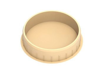 Cover Caps D35/38mm Plastic Beige