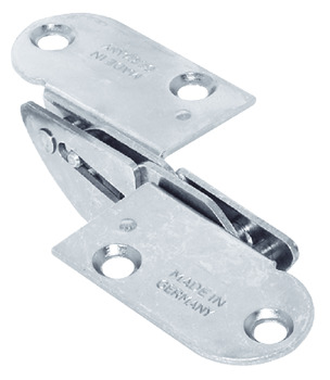 Folding Table Hinge FM 18mm Steel Blu Glv