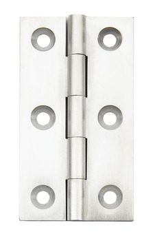 Broad Style Hinge 64x35mm Brass SC