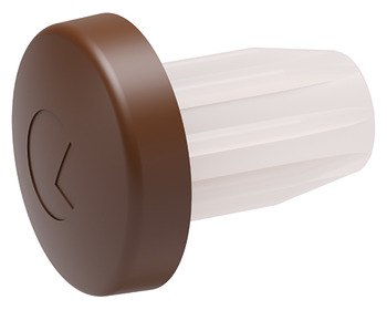 Door Buffer D5x2.5mm Plug-in Plastic Mt.Brw