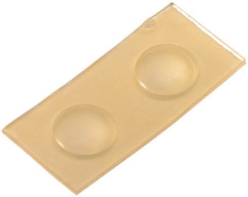 Door Buffer D7x2.5mm Pairs Plastic Trans