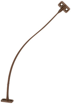Flexible Flap Stay 200mm UH Plastic Brown