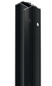 Slido F-Hd26 A6 Handle Profile 2.5m Aluminium Black