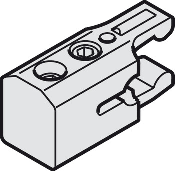 Slido F-Li21 20C Dr Stopper ClipIn PlGry