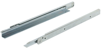 Roller Drawer Runner Base Sgl 100kg 600mm Glv