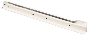 Roller Drawer Runner Base Sgl 35kg 350mm Wht