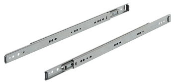2601 BB Side Drawer Runner Full 25kg 250mm Bright Zinc Plated