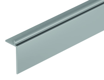 Tambour Door Front Panel 2.3m Plastic Grey