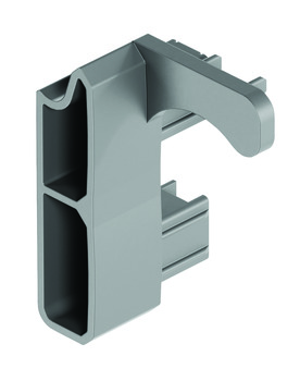 Tambour Door Handle Profile Guide RH Plastic Grey 442.06.514