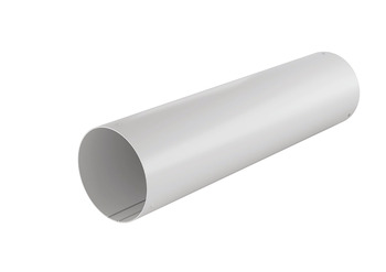 PrimeFlow P-RRO 150 Round Pipe L.Grey 500mm