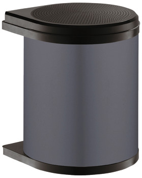 Hailo Mono SO 400 Bin Hinged 15L Dk Grey