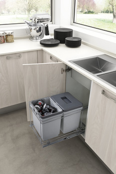 PET13 PO Bin 400mm 2x15L