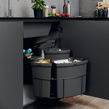 VS Envi Center 500 Bin 18 12 9L Lava