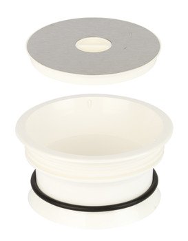 WithT Rectangle Bin Holder D168mm Plastic Wht