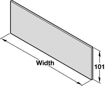 MX Slim A FSC Certified DrwBack Pan 128/300mm Dual