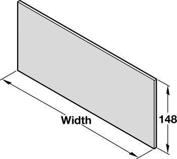 MX Slim A FSC Certified DrwBack Pan 175/900mm Dual