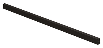 MXS Slim Cross Rail 1100mm Aluminium Black