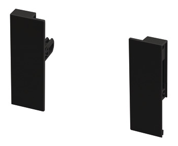 MXS Slim Fnt Bracket Set 84mm Plastic Black