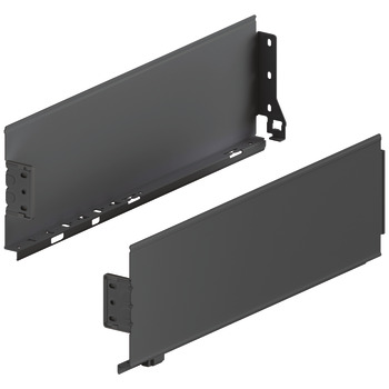 MX Std Sgl Drawer Sides 120/300mm Steel Antique