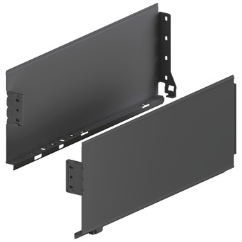 MX Std Sgl Drawer Sides 150/400mm Steel Antique