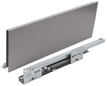 MXS Slim Std Drawer Set 35kg 167/500mm Grey