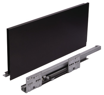 MXS Slim Std Drawer Set 35kg 199/270mm Black