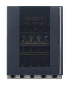 Smeg Lin CVI138LG BI Wine Cool LH NGry