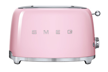 Smeg FAB TSF01PKUK Toaster 2 Slc Pnk