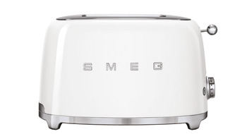 Smeg FAB TSF01WHUK Toaster 2 Slc Wht