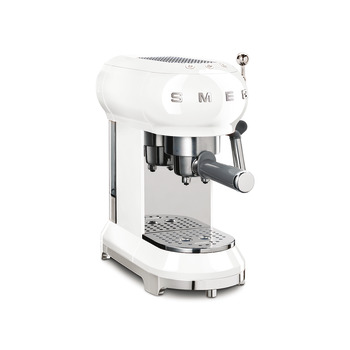 Smeg FAB ECF01WHUK Esp Coffee Mch Wht