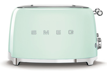 Smeg FAB TSF03PGUK Toaster 4 Slc P.Grn