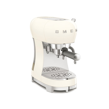 Smeg FAB ECF02CRUK Esp Coffee Mch Crm