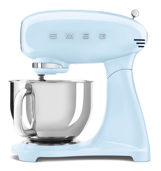 Smeg SMF05PBUK Stand Mixer 4.8L P.Blu