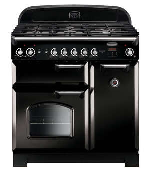 Rectangle CLA90NGFBL/C Range NG Chrome/Black
