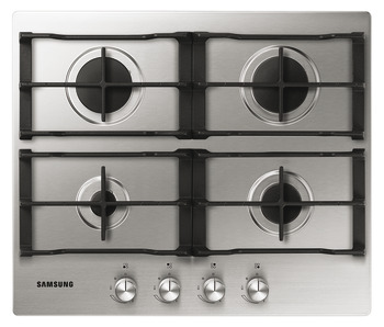 Samsung NA64D3010AS/U1 Hob Gas 4B Stainless Steel