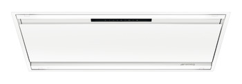 Smeg KLT9L4WH 90 Ceiling Hood Wht