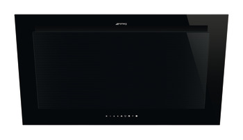 Smeg Lin KV194B3 Chm.Hood Ang Black/Stainless Steel