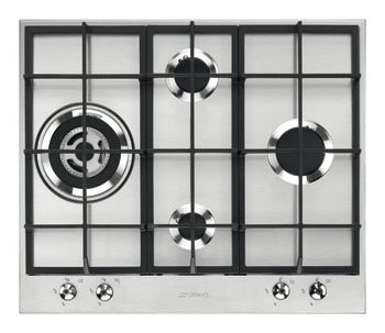 Smeg Cls PX364LMB Hob Gas 4Z Black