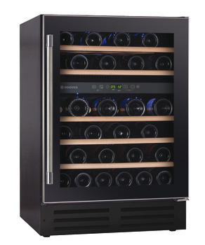 Hvr H300 HWCB60UK/N Wine Cool 46B Black/Stainless Steel