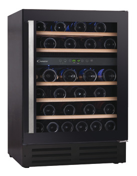 Cdy CCVB60DUK/N Wine Cool 46B UH Black/Stainless Steel