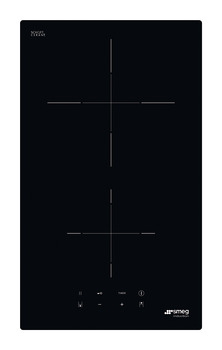 Smeg SI2321D Hob Ind 2Z Black Gls