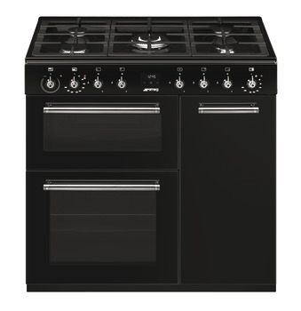 Smeg Con CX93GMBL Range Ckr DF Black