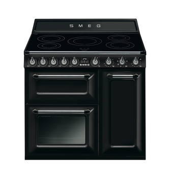 Smeg Vic TR93IBL2 Range Ckr Ind Black